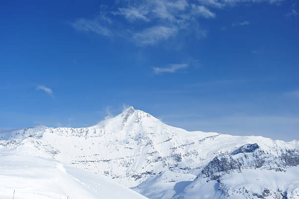 istock Mountains with snow in winter 177711411