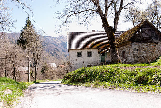 istock Old Country house in mountain 177711439