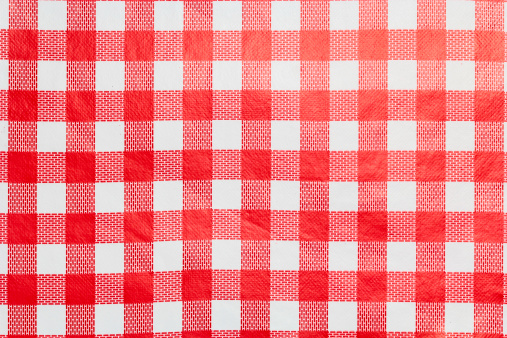 Checked Oilcloth Background