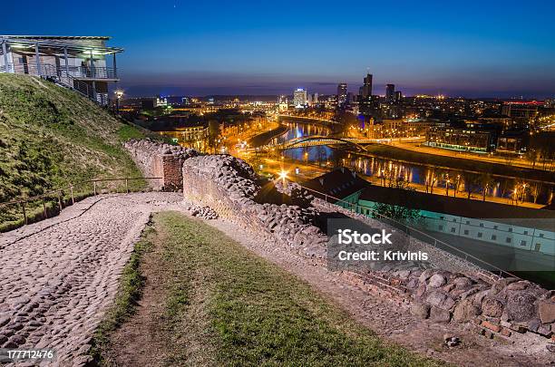 Lithuania Vilnius In The Spring Stock Photo - Download Image Now - Architecture, Avenue, Baltic Countries