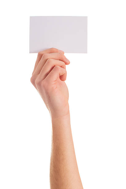 istock Close-up Of Hand Holding Placard 177713094