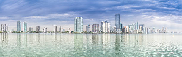 istock Miami skyline panorama  from Biscayne Bay, Florida 177714107