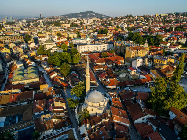 istock Bird eye's view of Sarajevo 1777148465
