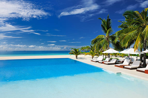 istock Luxury tropical swimming pool 177715893