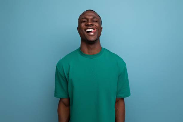 istock young attractive african man dressed in t-shirt on studio background with copy space 1777164213