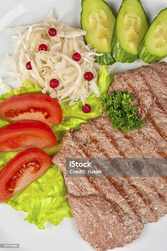 Corte de Carne - Foto de stock de Alecrim royalty-free