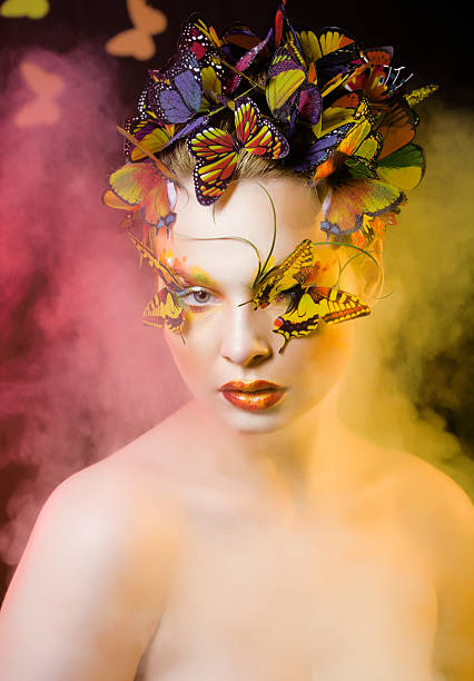 istock creative make up like butterfly in smoke 177718425