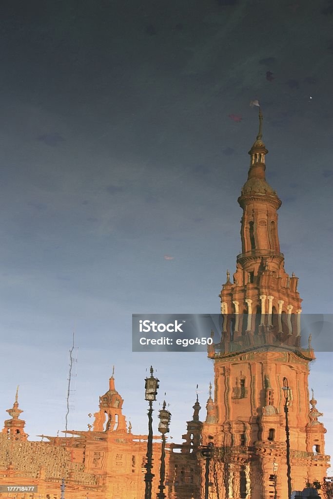 Plaza de españa, España. - Foto de stock de Agua libre de derechos