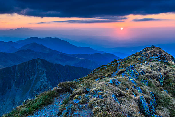 istock Sunset over the Fagaras Mountains, Southern Carpathians 177719916