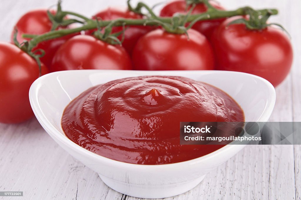 tomato sauce, gazpacho, ketchup Cherry Tomato Stock Photo