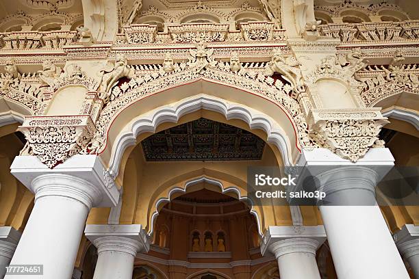 Photo libre de droit de Arches De Thirumalai Palace banque d'images et plus d'images libres de droit de Antique - Antique, Architecture, Asie