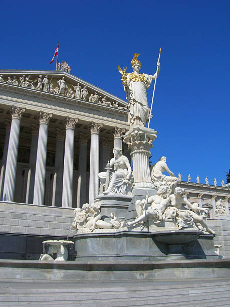 ウィーン - colonnade column architecture austria ストックフォトと画像