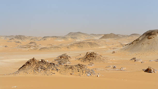 deserto di libia - great sand sea foto e immagini stock