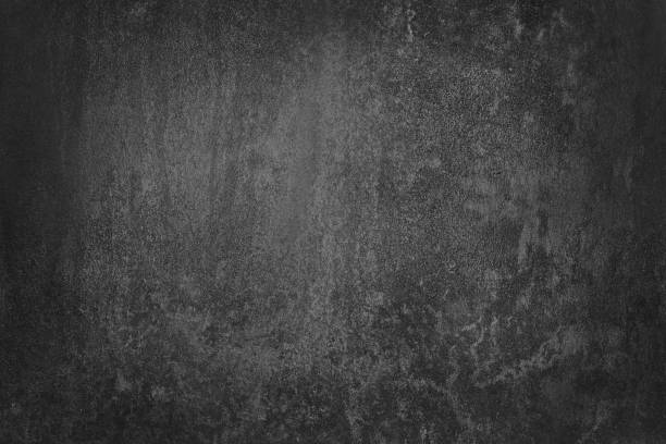 istock Dark grey concrete cement wall texture background with old and vintage style. 1777253489