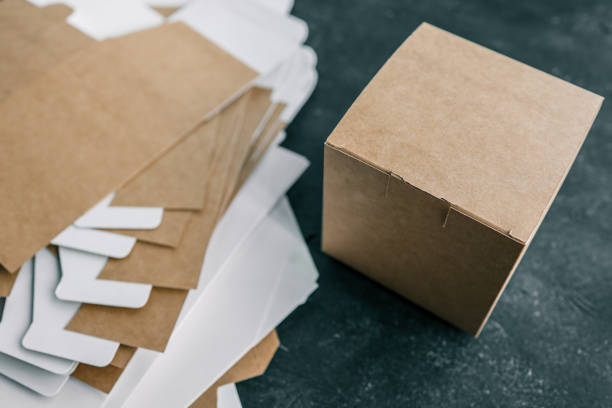 istock Craft box close-up with space for your logo 1777253502