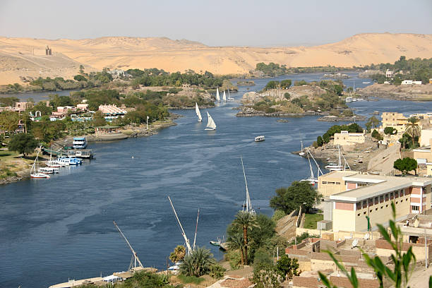 istock View of the Nile from Aswan 177725370
