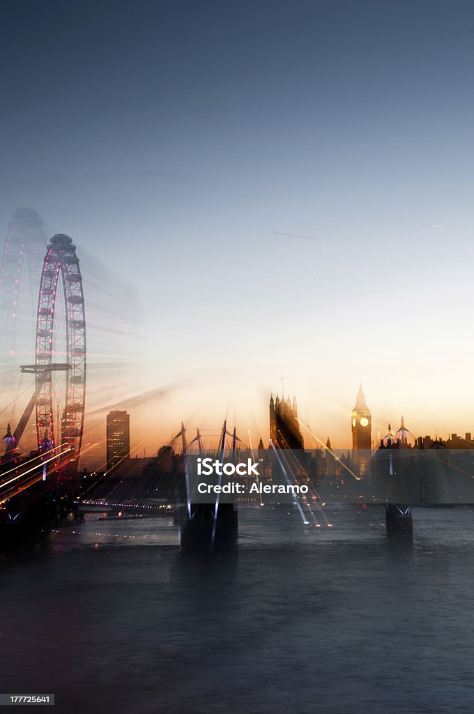 skyline de Londres - Royalty-free Reino Unido Foto de stock