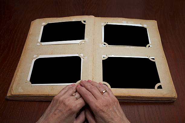 istock vintage photo album 177726128