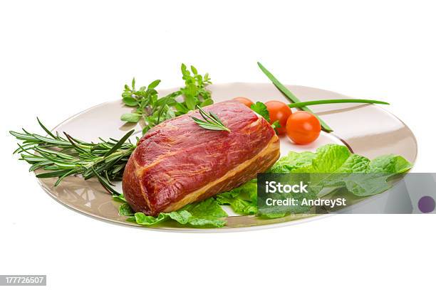 De Carne Fumada - Fotografias de stock e mais imagens de Alecrim - Alecrim, Almoço, Bife