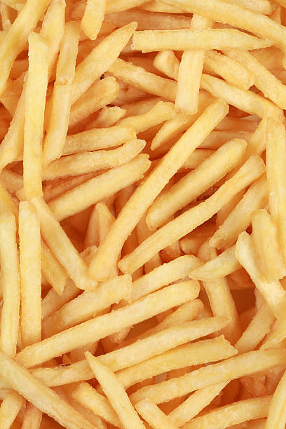 istock Background from fresh French fries 177727142