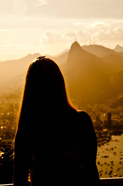 istock Woman viewing Christ the Redeemer 177728003