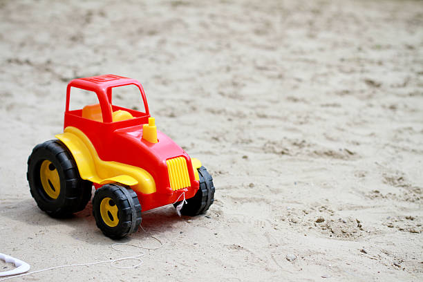 istock Little red toy car 177729248