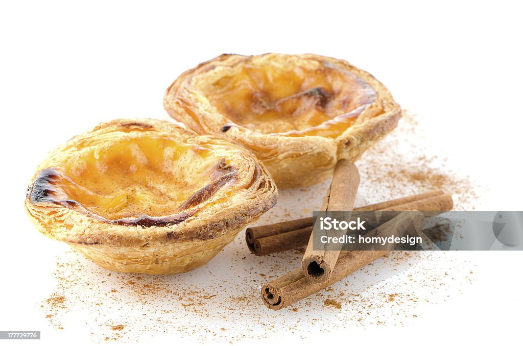 Pasteis de nata - Foto stock royalty-free di Blu