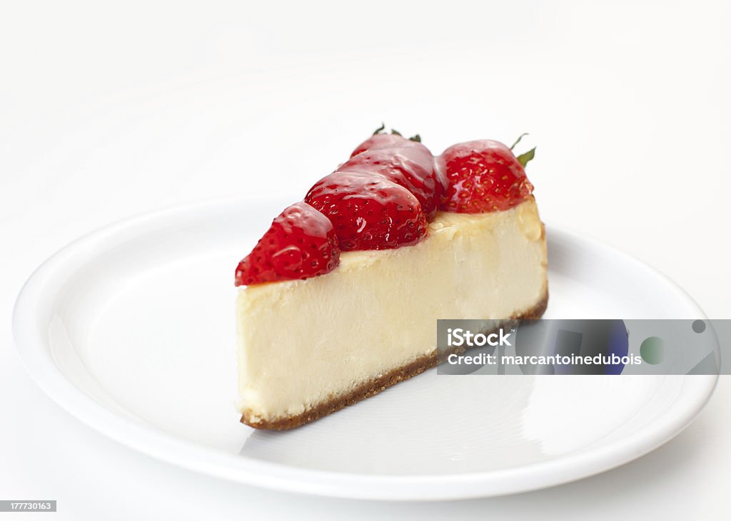 스트로우베리 치즈케이크 - 로열티 프리 딸기 치즈케이크 스톡 사진