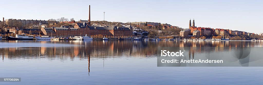 panorama de Estocolmo. - Foto de stock de Agua libre de derechos