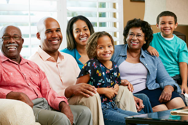 istock Portrait Of Multi Generation Family 177731071