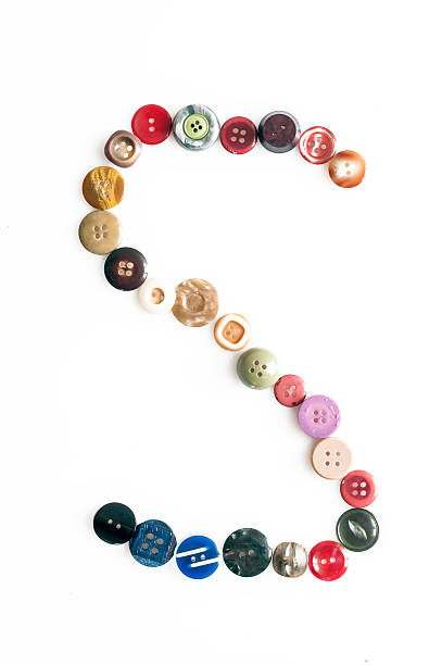 istock Letter alphabet formed of buttons 177731360