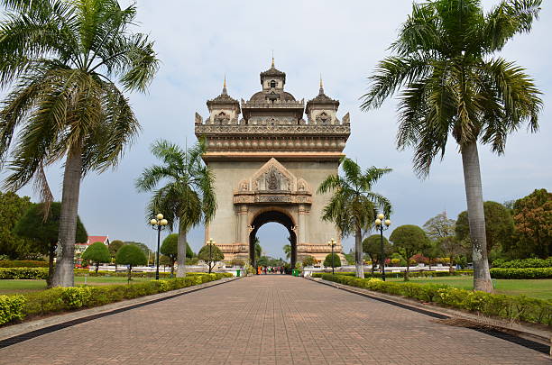 istock Patuxy Gate In Vientiane 177731552