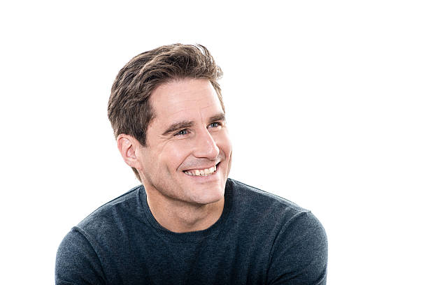 istock mature handsome man toothy smile portrait 177731945