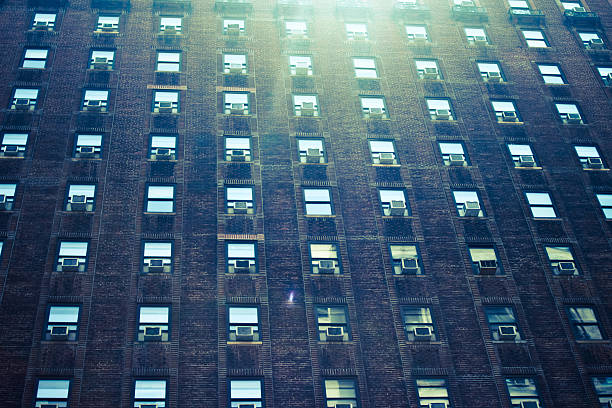 istock Air conditioning wall New York City 177732006