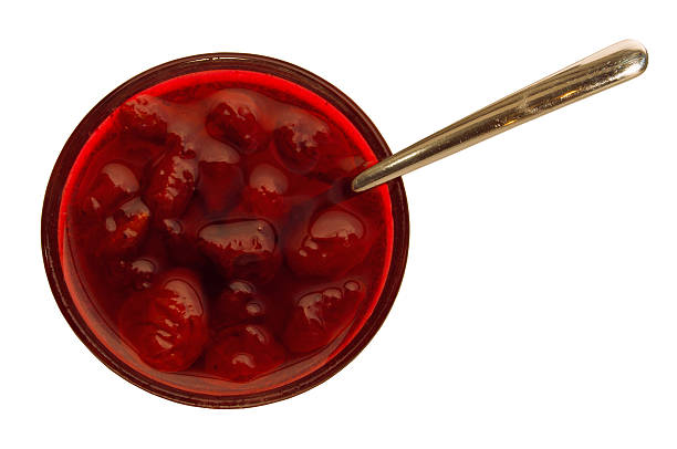 istock Jam with fruits of cornel 177732148