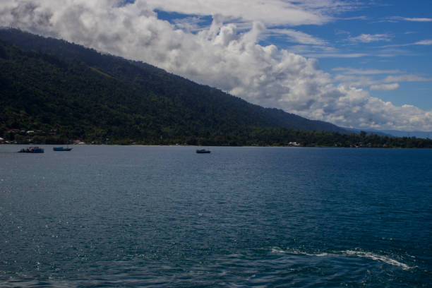 istock Coast of Wasior harbor in Indonesia 1777324046