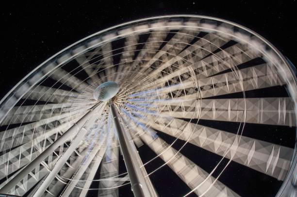 istock Giant Ferris Wheel Light Up at Night 1777324048