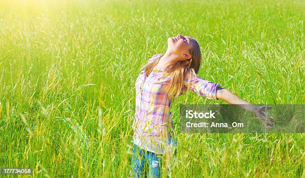 Woman Having Fun Outdoor Stock Photo - Download Image Now - Activity, Adult, Adults Only