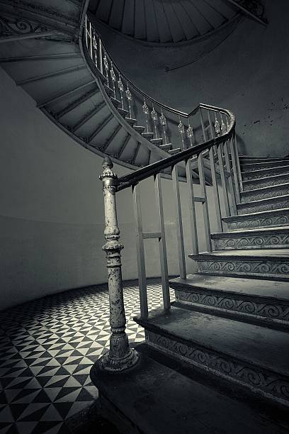 istock The mysterious spiral staircase 177734558
