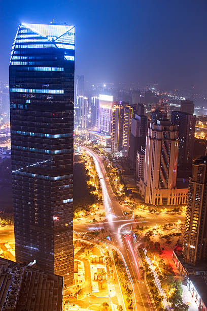 istock Overlooking the city scenery skyline 177734938