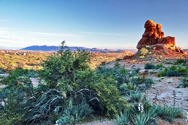 istock Sunny day in Arches Canyon 177735208