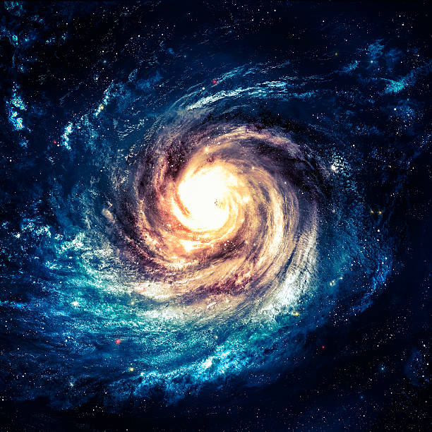 istock Incredibly beautiful spiral galaxy somewhere in deep space 177735839
