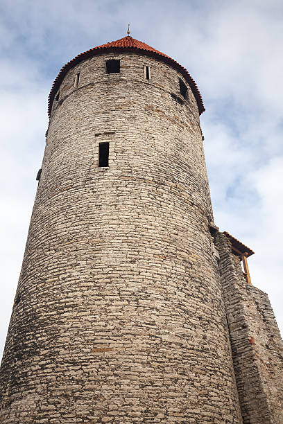 istock Tall ancient stone tower. Old Tallinn fortress, Estonia 177736111