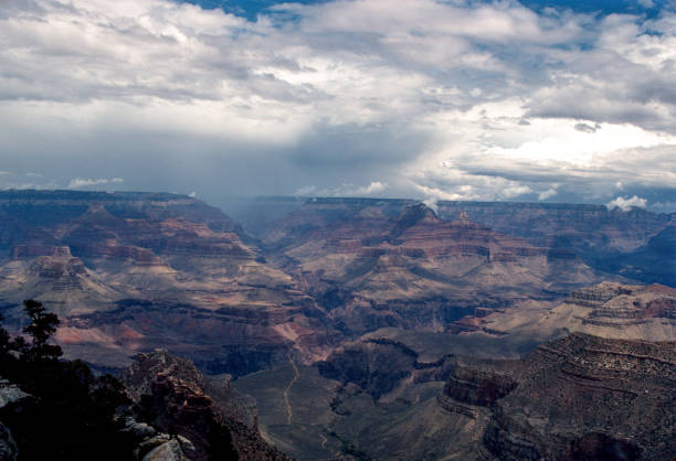 istock Grand Canyon NP - South Rim - Clouds Over Transept - 1990 1777368955