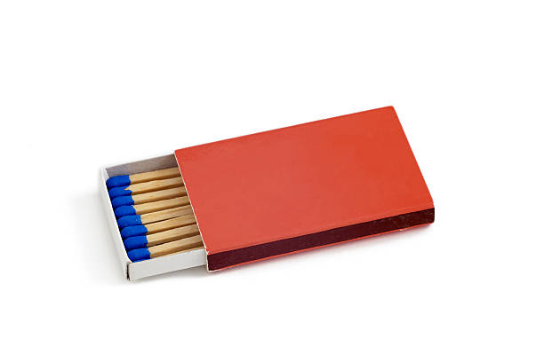 istock Box of matches isolated on white background 177737900