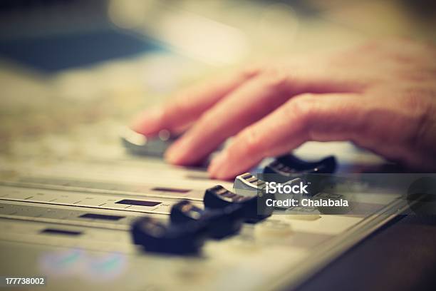 Mixing Board Stock Photo - Download Image Now - Arts Culture and Entertainment, Audio Equipment, Balance