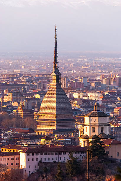 istock Torino (Turin), panorama with Cappuccini and Mole Antonelliana 177738225