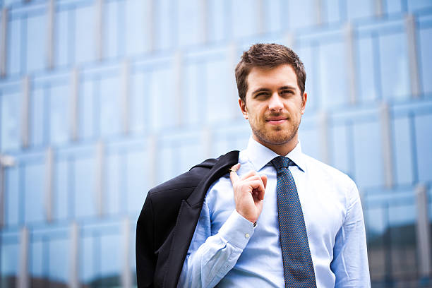 istock Handsome businessman portrait 177742171