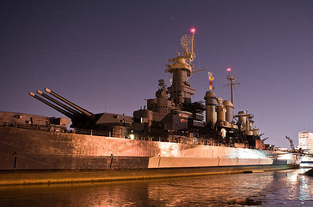 istock Battleship North Carolina at it's home in Wilmington 177742776