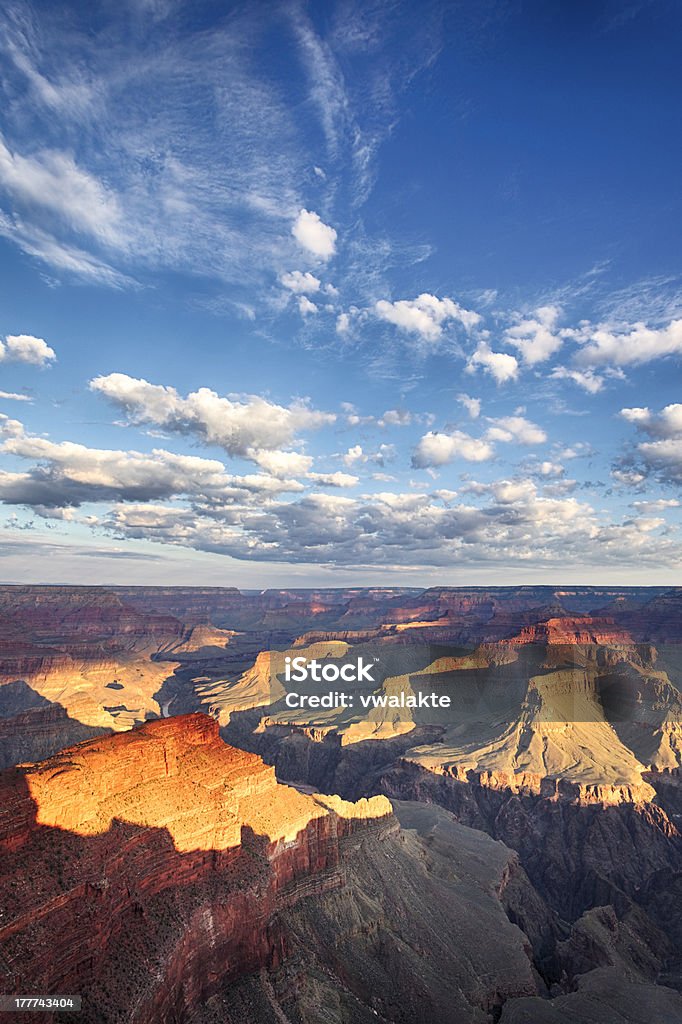Grand Canyon view Grand Canyon view with cloud in blue sky Arizona Stock Photo